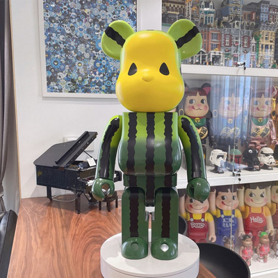 Bearbrick x CLOT Summer Fruits Yellow Watermelon 400% 28cm