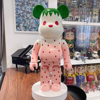 Bearbrick x CLOT Summer Fruits Snow Strawberry 400% 28cm