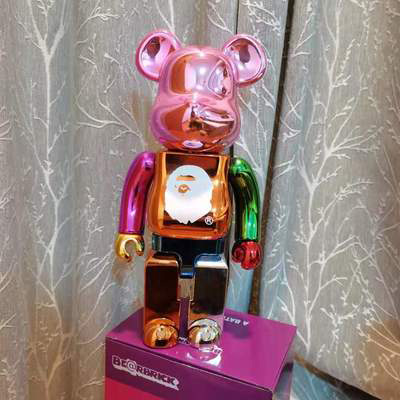 Bearbrick A Bathing Ape 25th Anniversary 400% 28cm