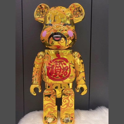 Bearbrick ACU CNY Gold 400% 28cm