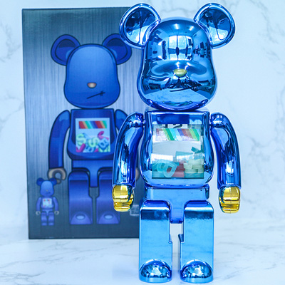 Bearbrick JSB 3RD Blue 400% 28cm