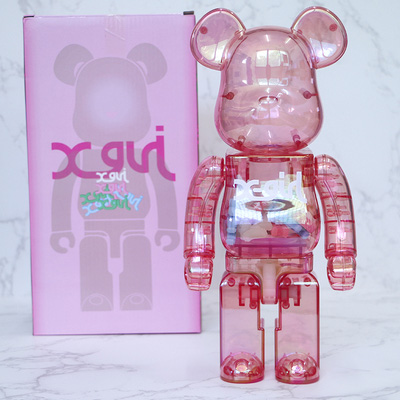 Bearbrick X-girl 2020 400% 28cm