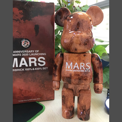 Bearbrick MARS 400% 28cm