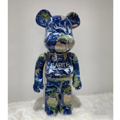 Bearbrick earth 400% 28cm