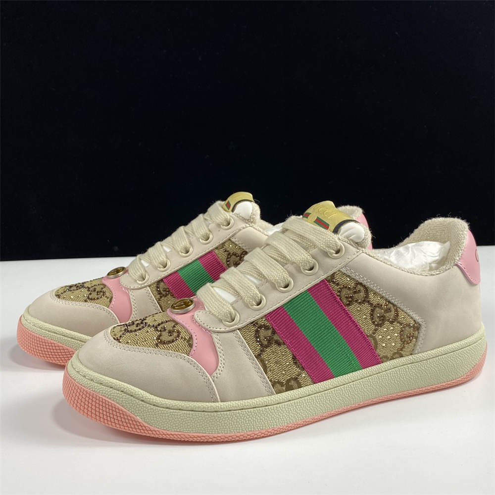 GUCCI Women's Screener sneaker with crystals