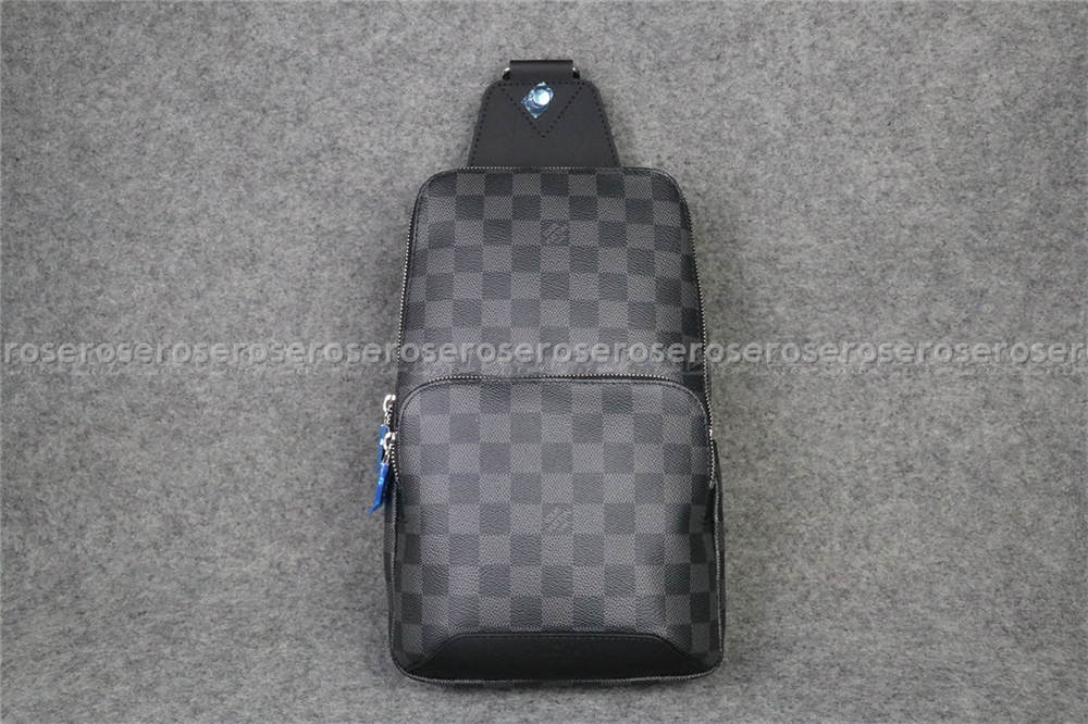 Louis Vuitton Avenue Sling Bag Damier Graphite