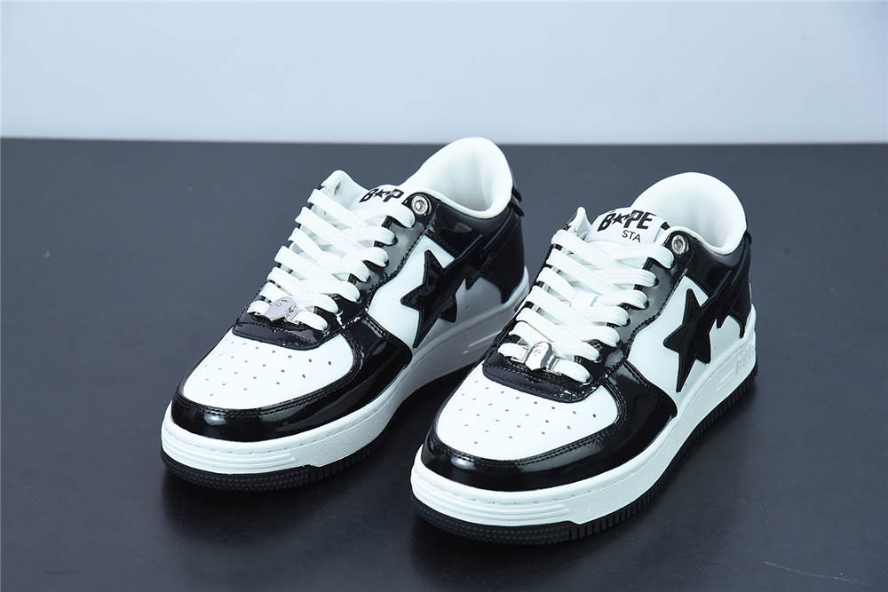 A Bathing Ape Bape Sta Low black