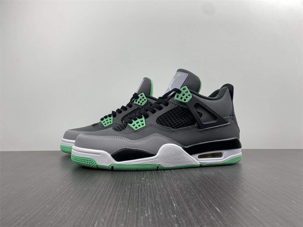 Jordan 4 Retro Green Glow