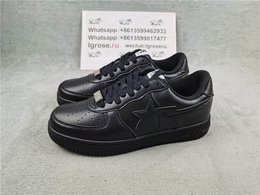 A Bathing Ape Bape Sta Low Full black