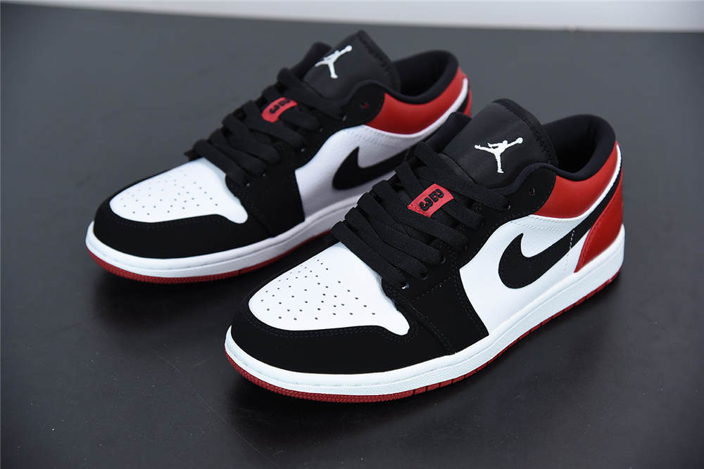 Jordan 1 Low Black Toe