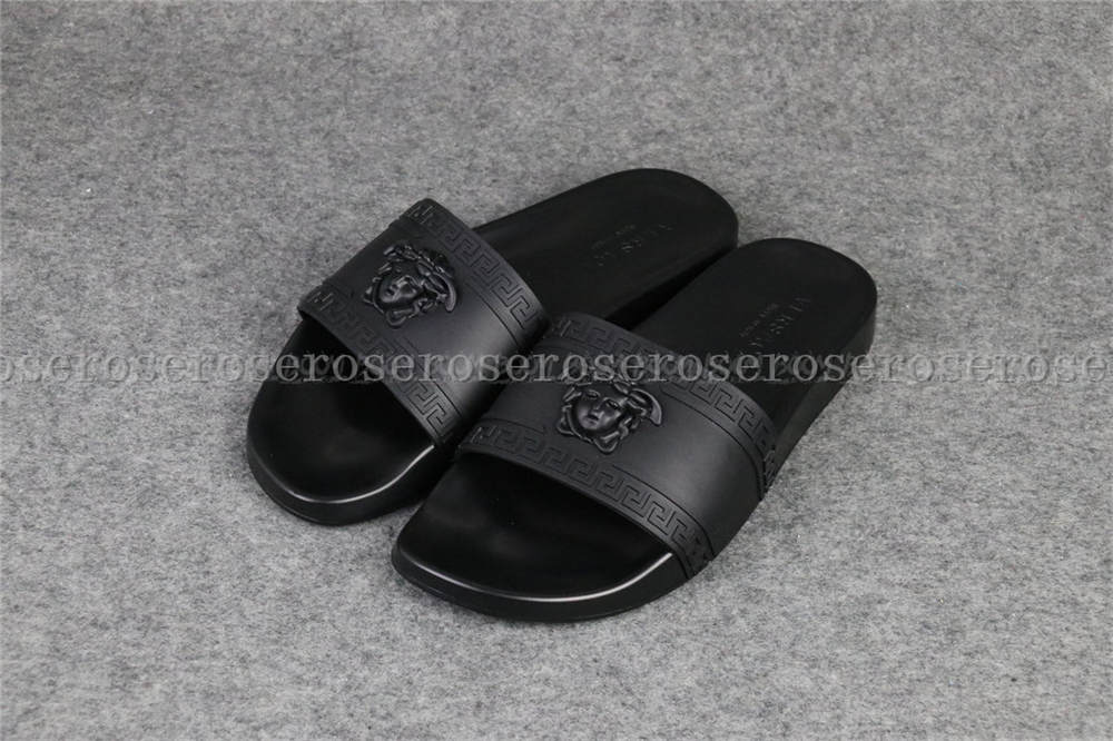 Versace Palazzo Slides Black