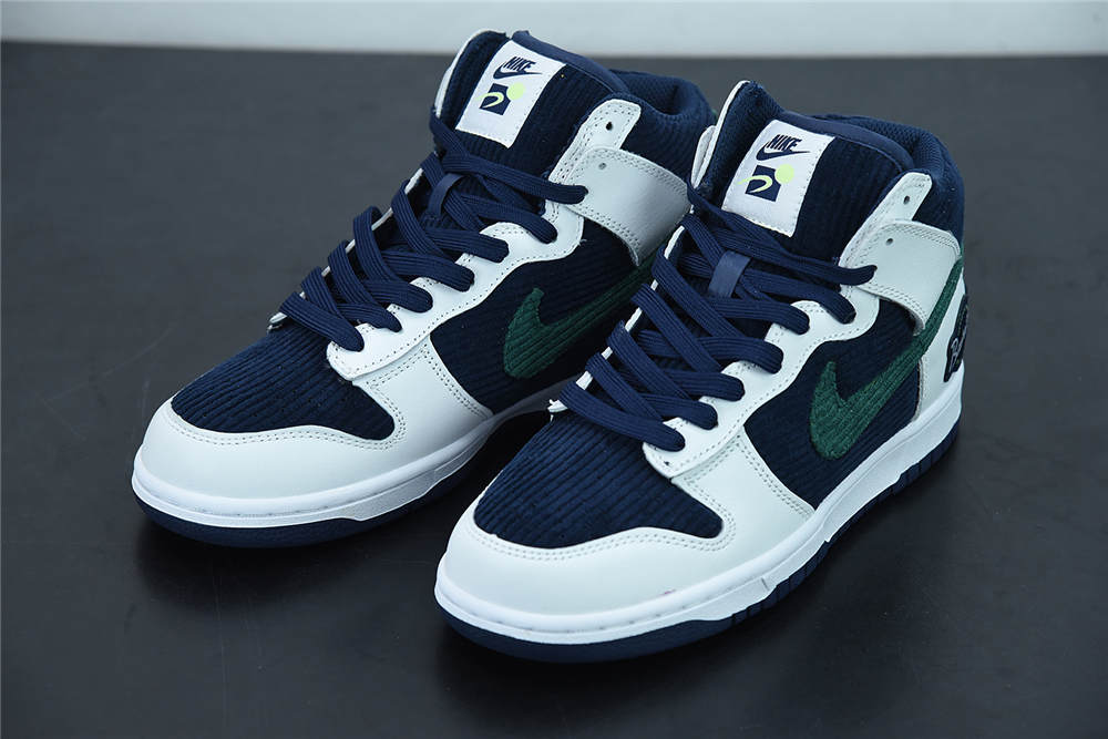 Nike Dunk High Sports Specialties White Navy