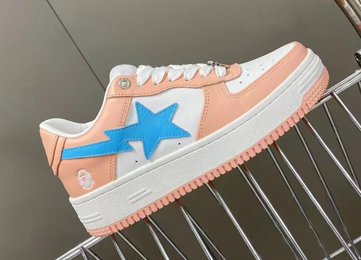 A Bathing Ape Bape Sta Pastel Pink