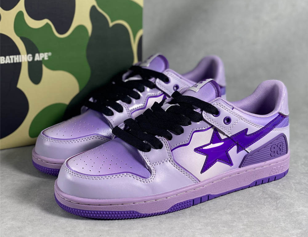 A Bathing Ape Bape SK8 Sta Purple