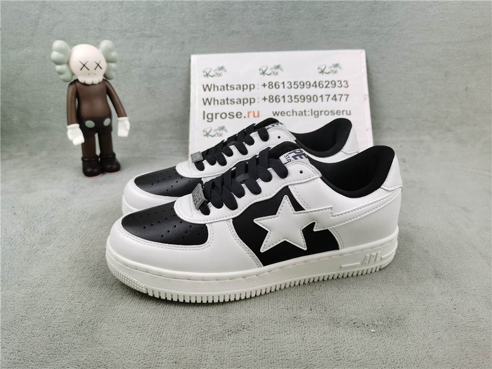 A Bathing Ape Bape Sta Low white star