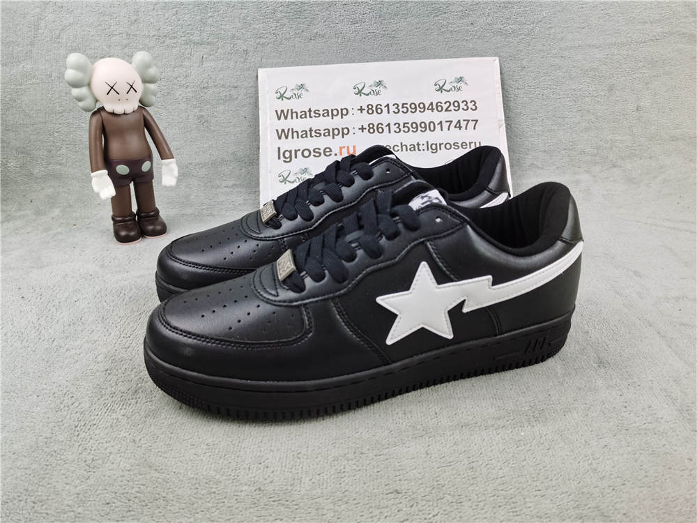 A Bathing Ape Bape Sta Low black star