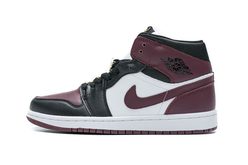 Jordan 1 Mid SE Black Dark Beetroot