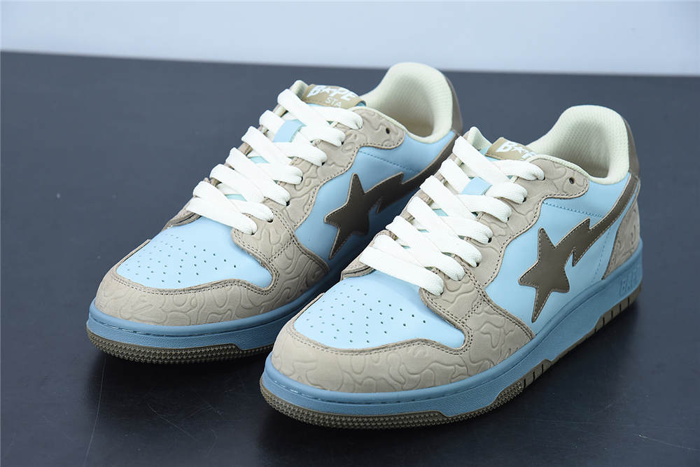 A Bathing Ape Bape SK8 Sta grey blue