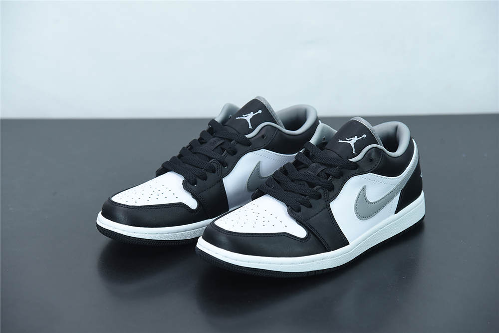 Jordan 1 Low Black White Grey