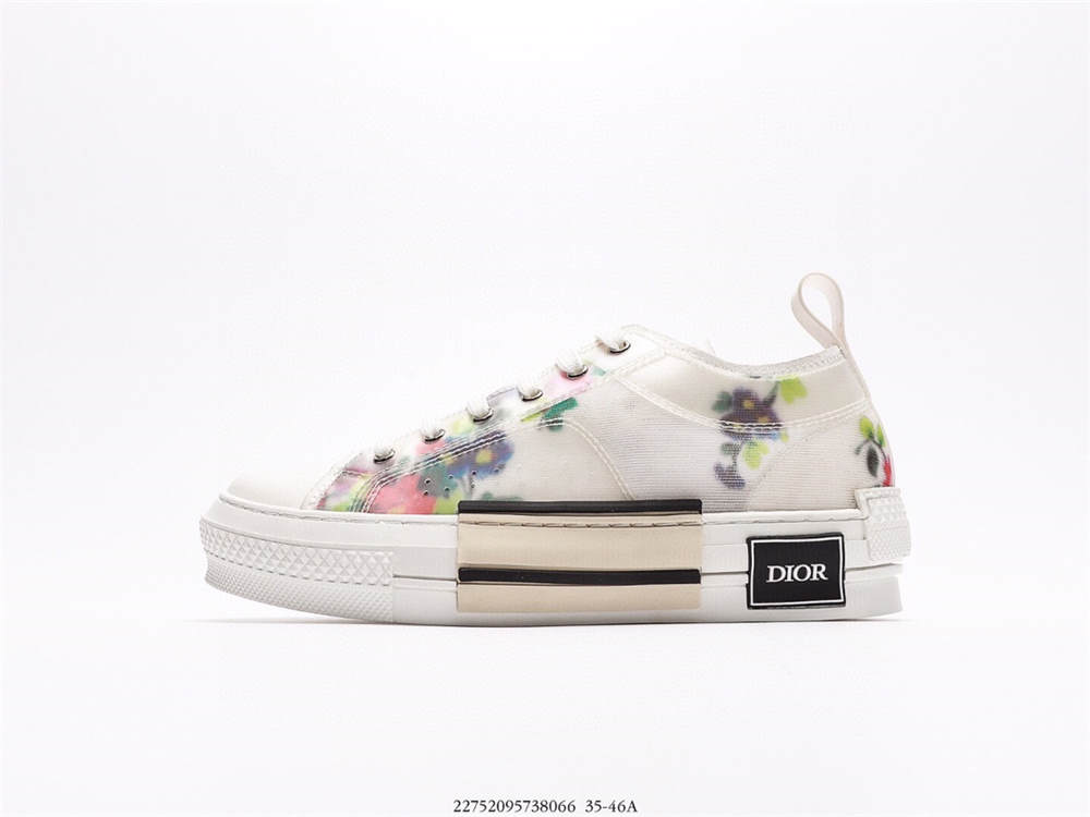 Dior B23 low Top Flowers Oblique