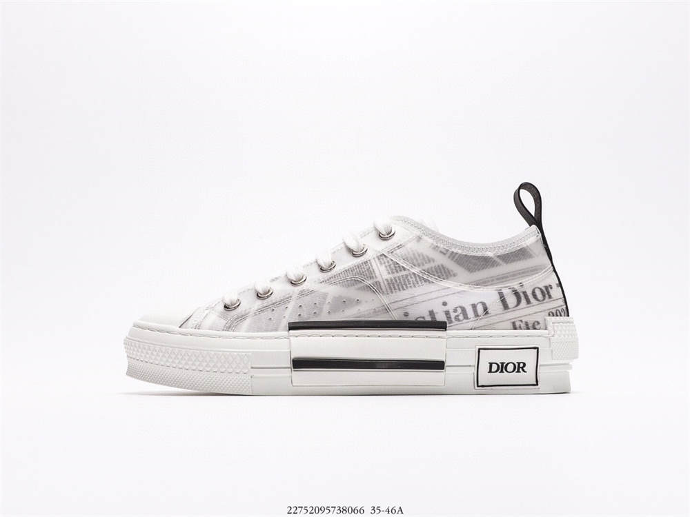 Dior B23 low Top Oblique white