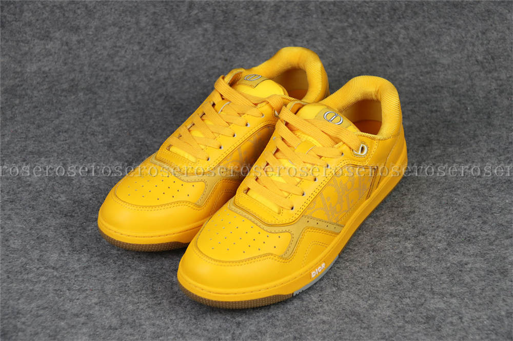 DIOR B27 LOW WORLD TOUR YELLOW