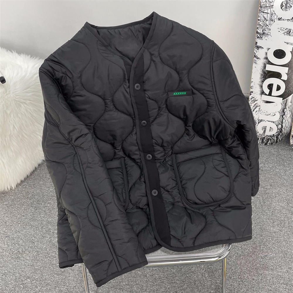 FOG kkkkkk cotton coat black/green