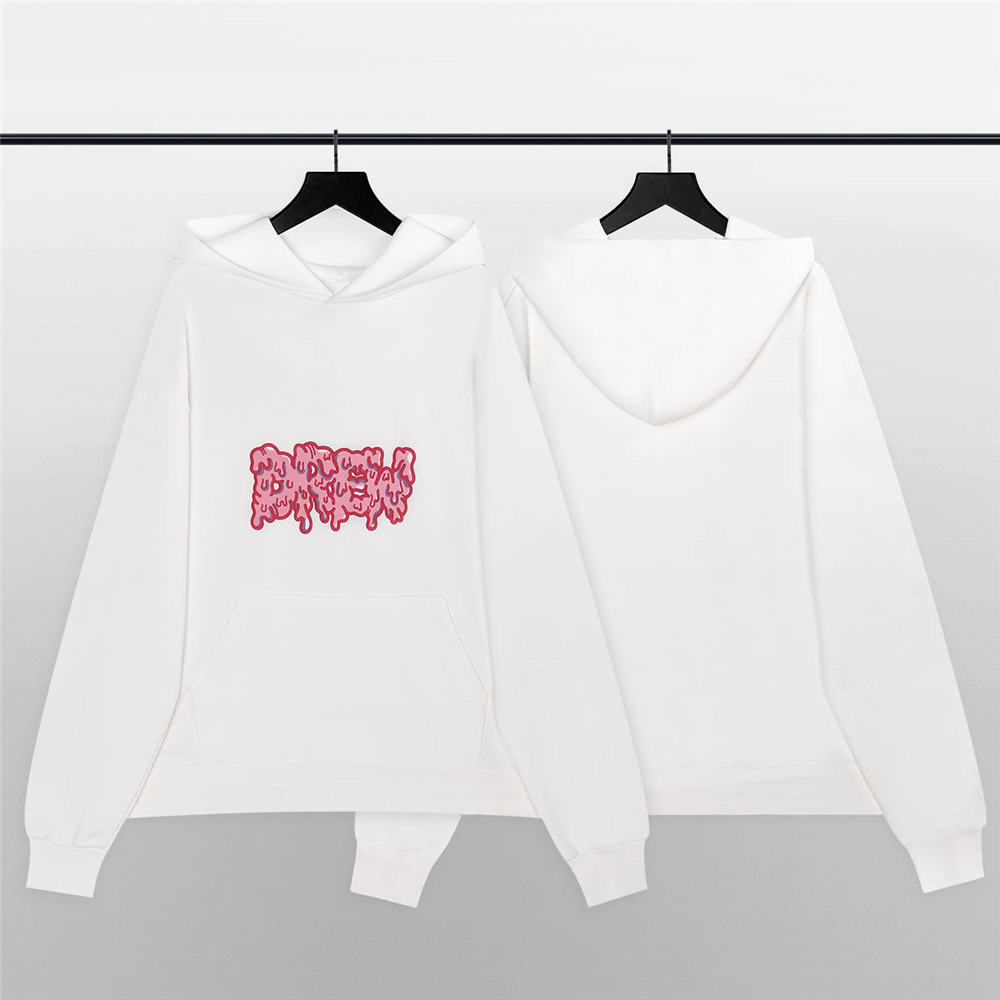 FOG DREW dissolve offset hoodie white