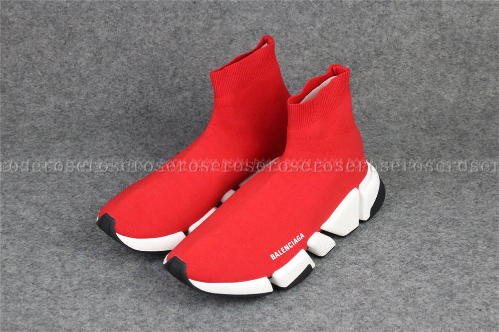 BALENCIAGA SPEED TRIANER 2.0 RED WHITE