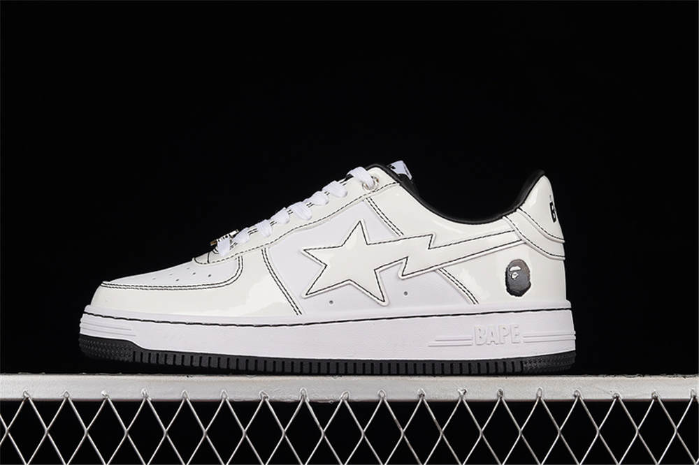 A Bathing Ape Bape SK8 Sta white