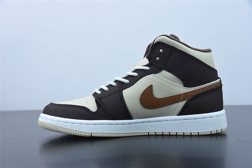 Jordan 1 Mid SE Brown Basalt Oatmeal