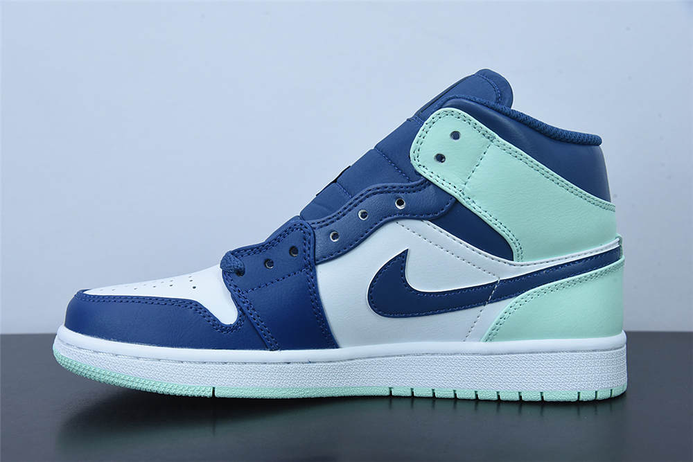 Jordan 1 Mid Mystic Navy Mint Foam