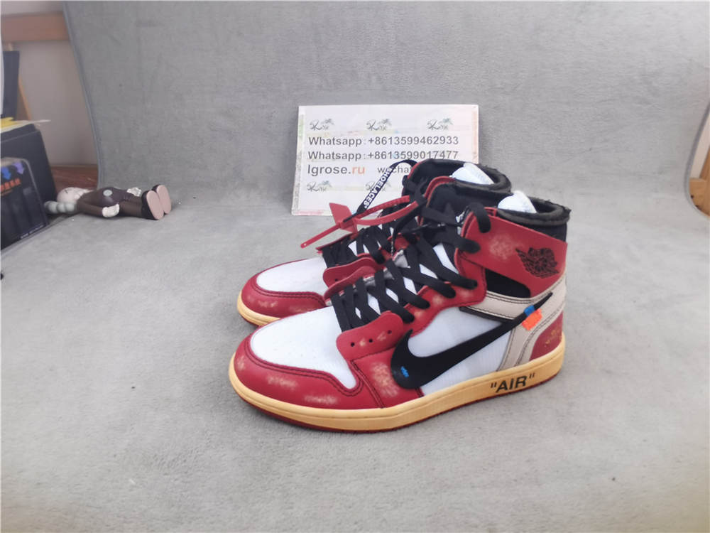 Jordan 1 Retro High Off-White Chicago made old