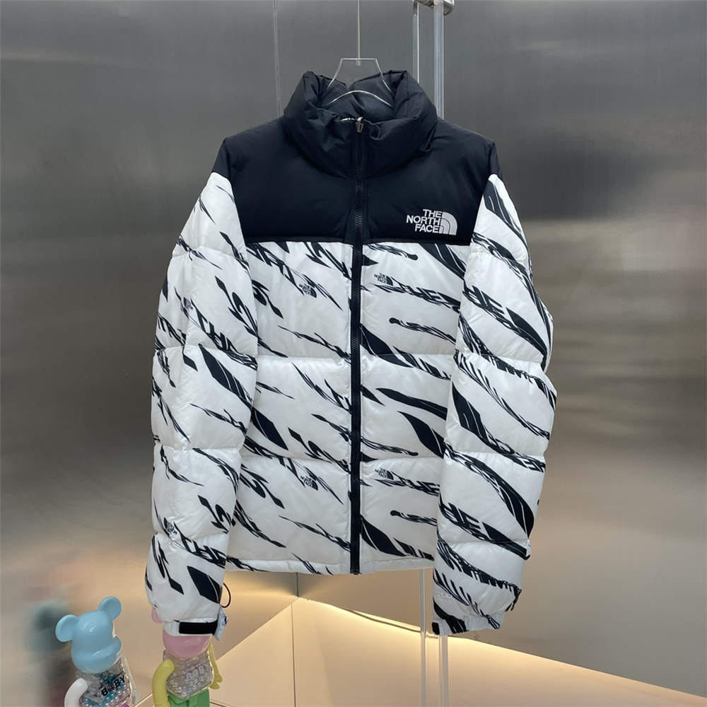 TNF 1996 Zebra Down Jacket White