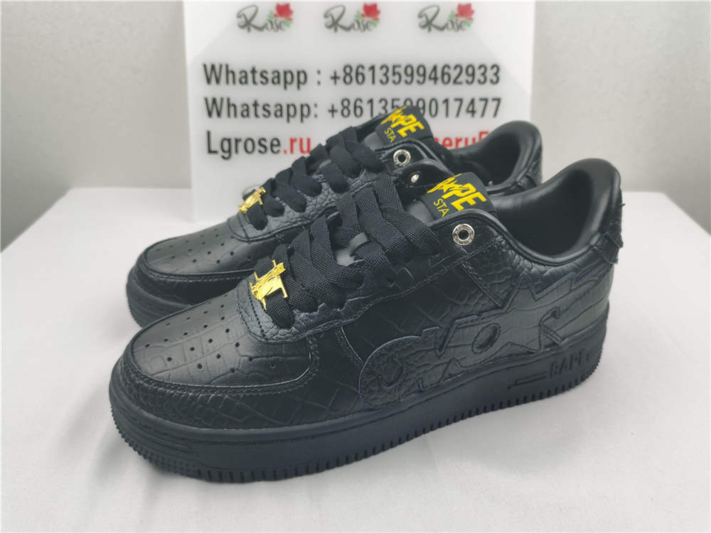 A Bathing Ape Bapesta OVO Black