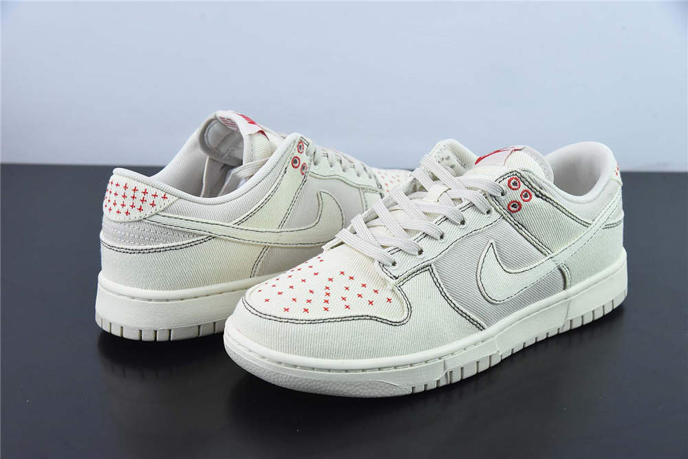 Nike Dunk Low Light Orewood Brown Sashiko