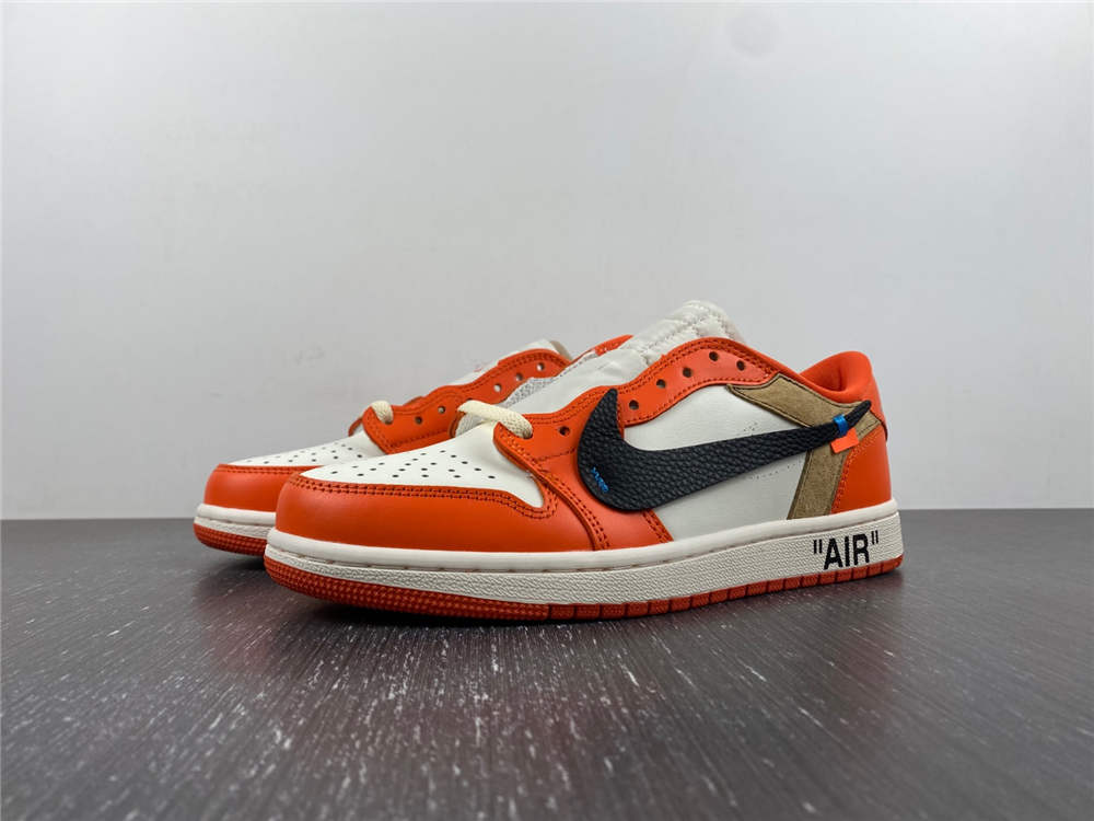 Product NameOFF-WHITE x Air Jordan Starfish Orange Black