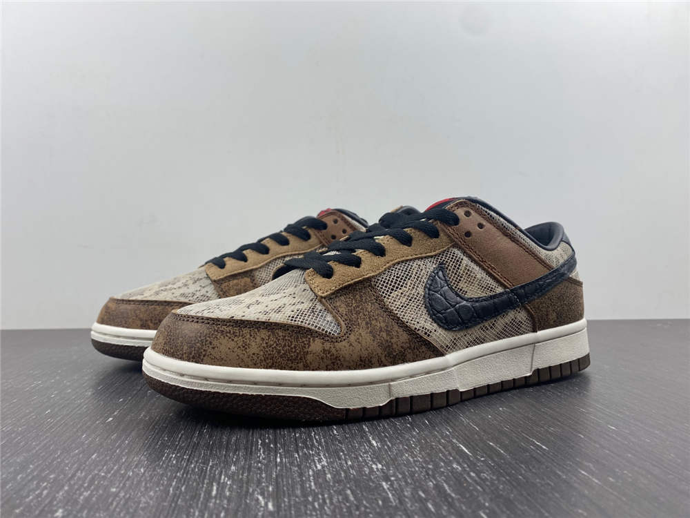 Nike Dunk Low Premium CO.JP Brown Snakeskin