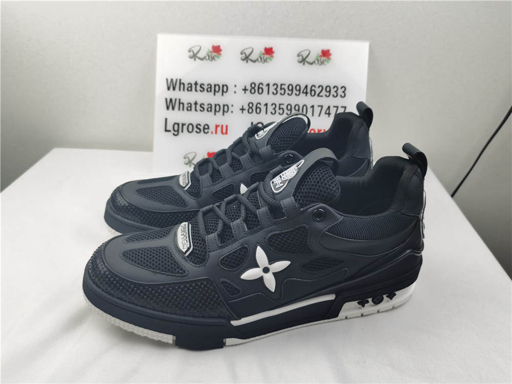 LV Skate Sneaker Black