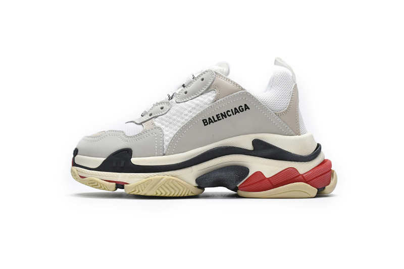 BLCG Triple S White Dark Grey Red 524037 W09E1 9000