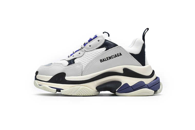 BLCG Triple S White Dark Blue 534217 W09E1 9000