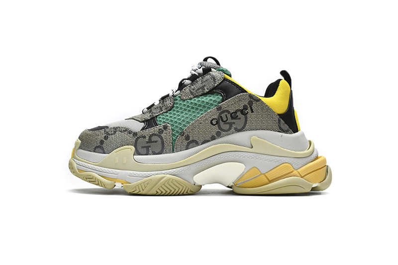 Gucci xBLCG Triple S Grey Green