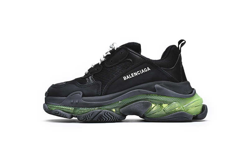 BLCG Triple S Black Green Clear Sole 544351 W09ON 1047