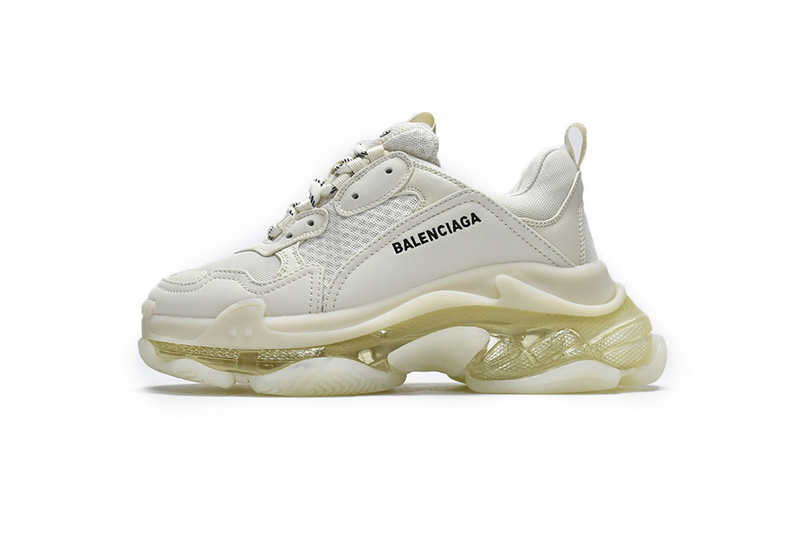 BLCG Triple S Creamy White Clear Sole 541624 W2GA1 9100