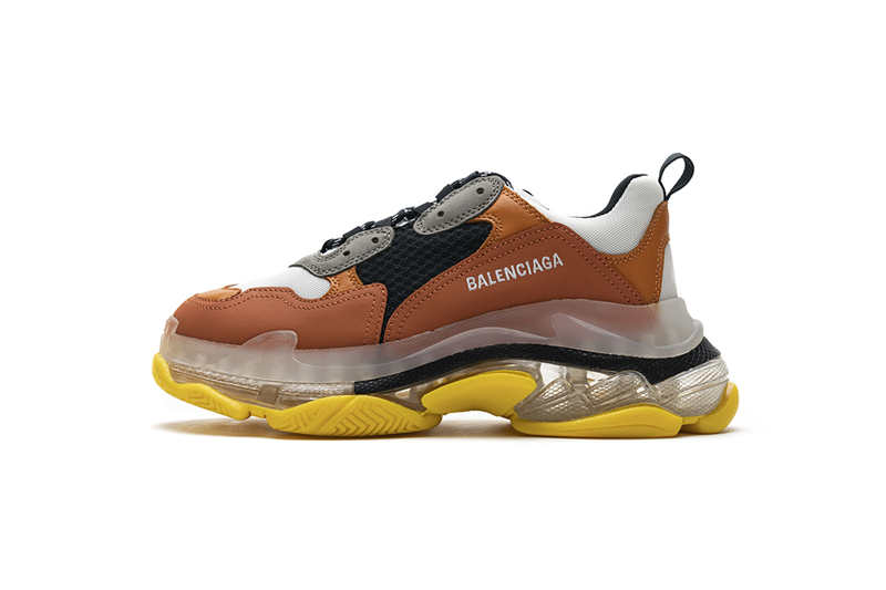 BLCG Triple S Black Orange Clear Sole 541624 W09E1 1766