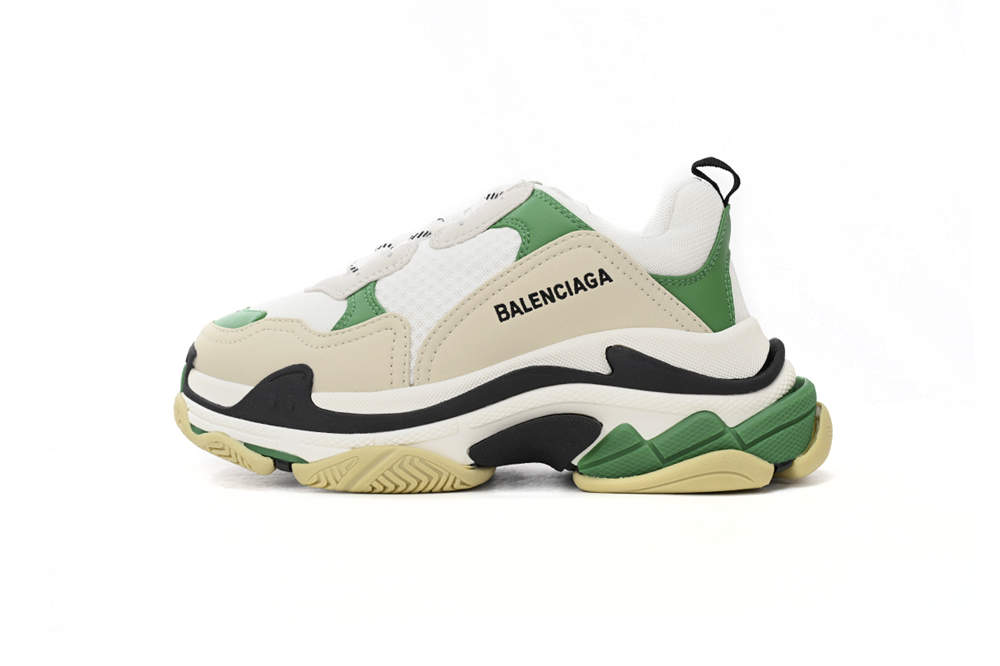 BLCG Triple S Black And White Green 524039 W09O1 9090