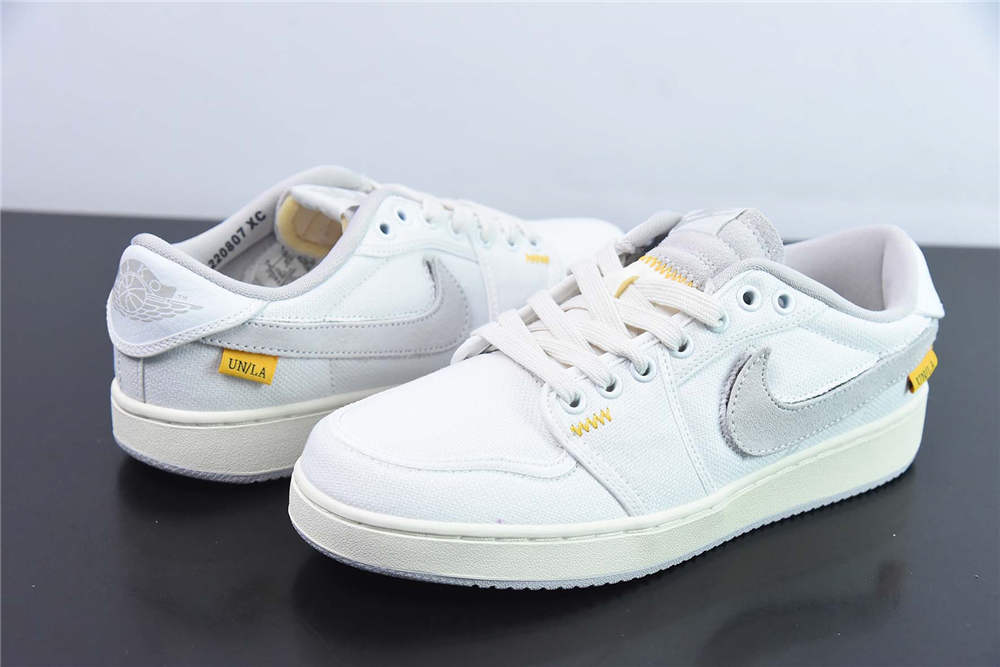 Union LA X Air Jordan 1 KO Low White Neutral Grey