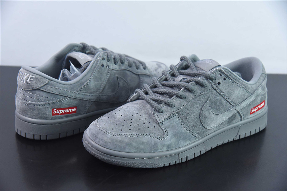 Supreme x Nike SB Dunk Low grey