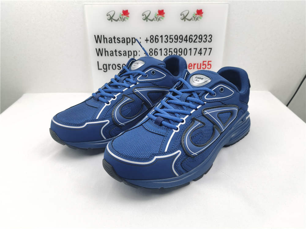 DIOR B30 Sneaker Deep Blue Mesh