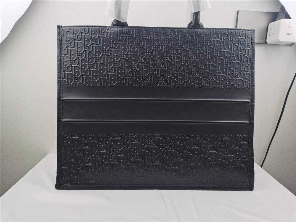 Dior Book Tote Oblique Black